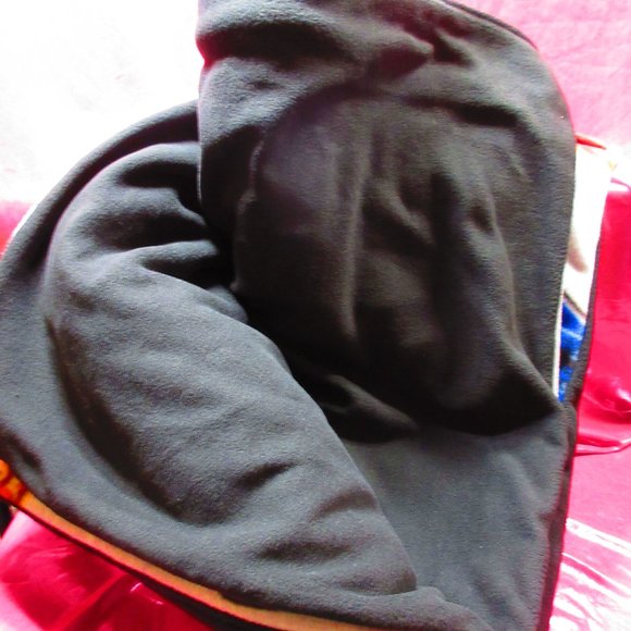 Long Warm Handmade Harry Potter Houses Fleece Blanket 86" x 58" - Picture 2 of 4